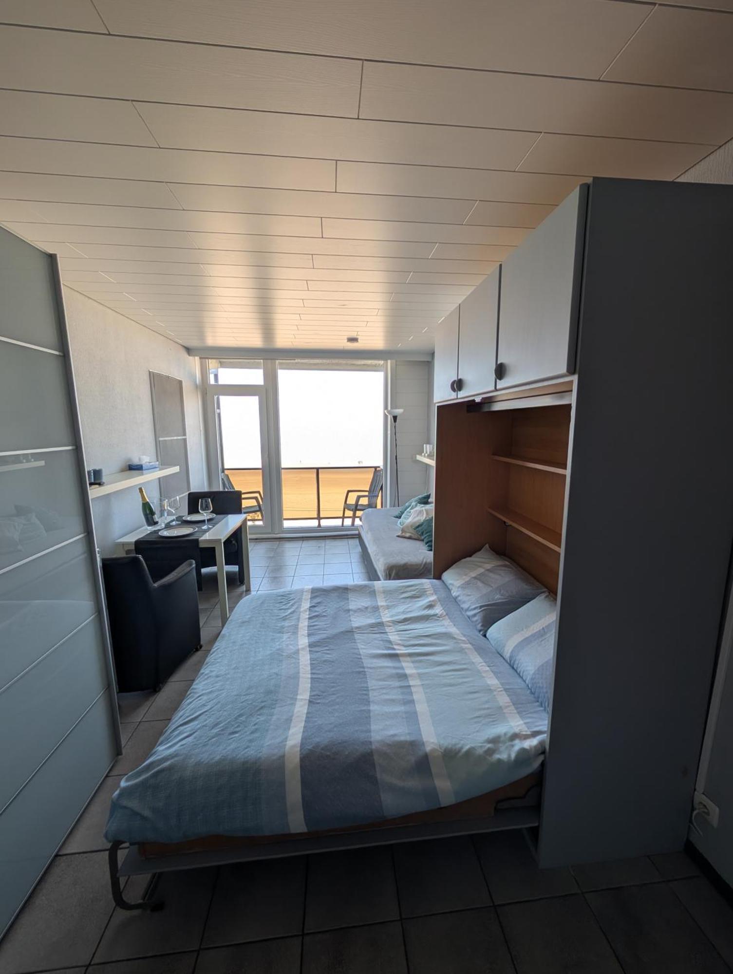 Modern Studio Direct Seaview & Free Parking Oostende Dış mekan fotoğraf